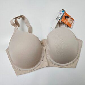 240. Warner's "elements of BLISS" padded underwire bra. NWT